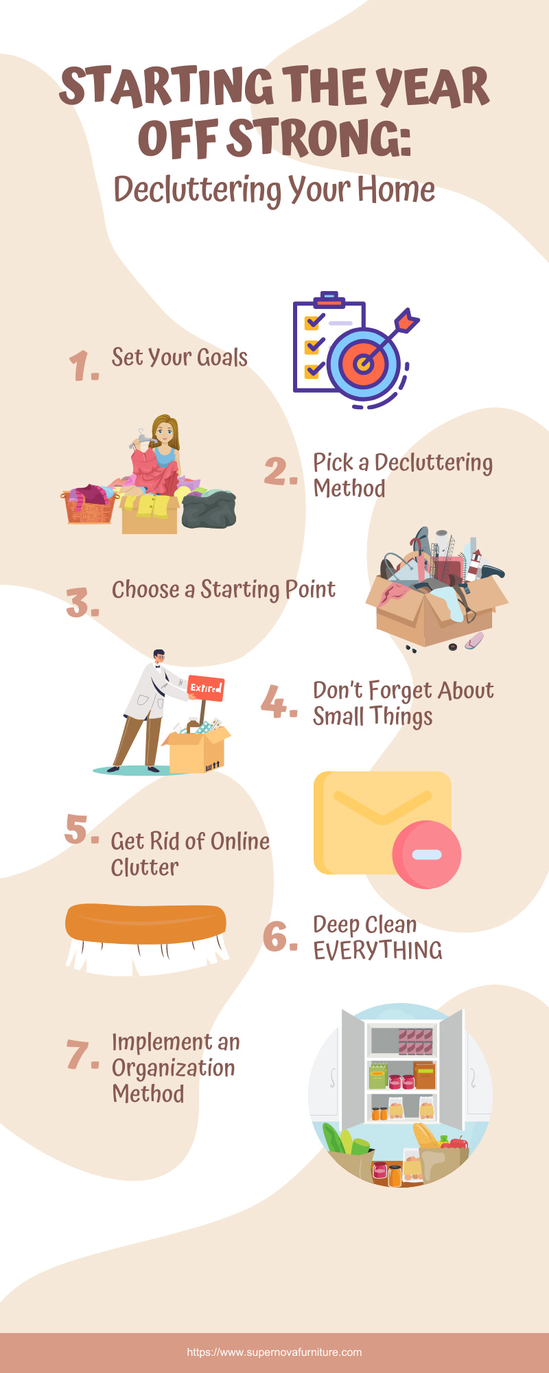 Starting the Year Off Strong: Decluttering Your Home