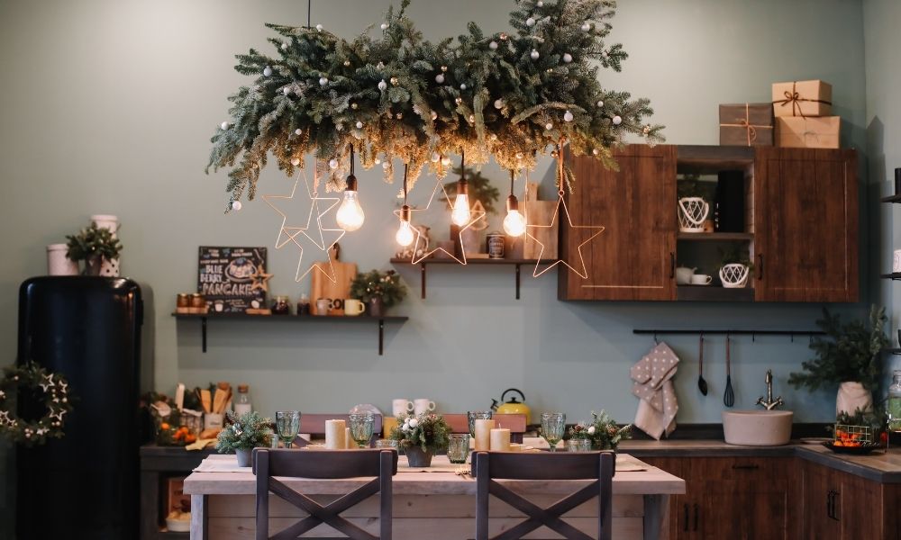 Create a Winter Wonderland in Your Dining Room
