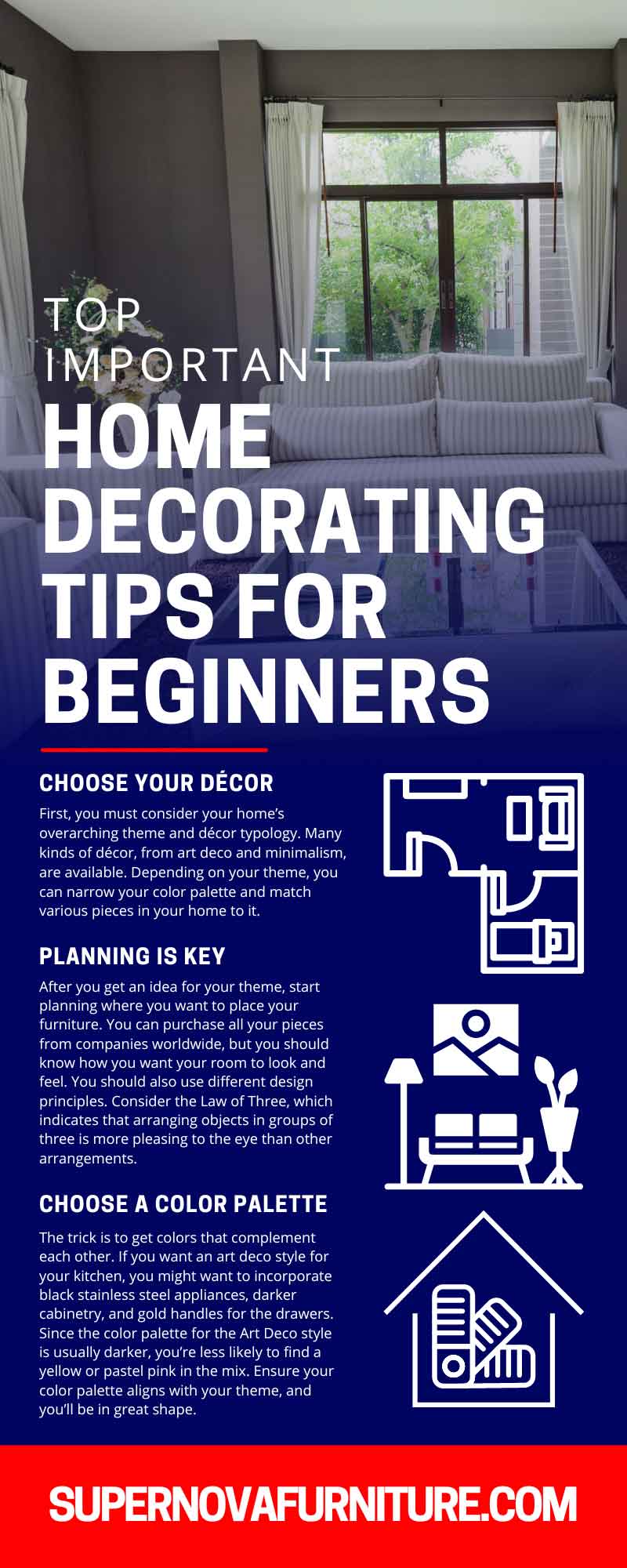 Top 9 Important Home Decorating Tips for Beginners