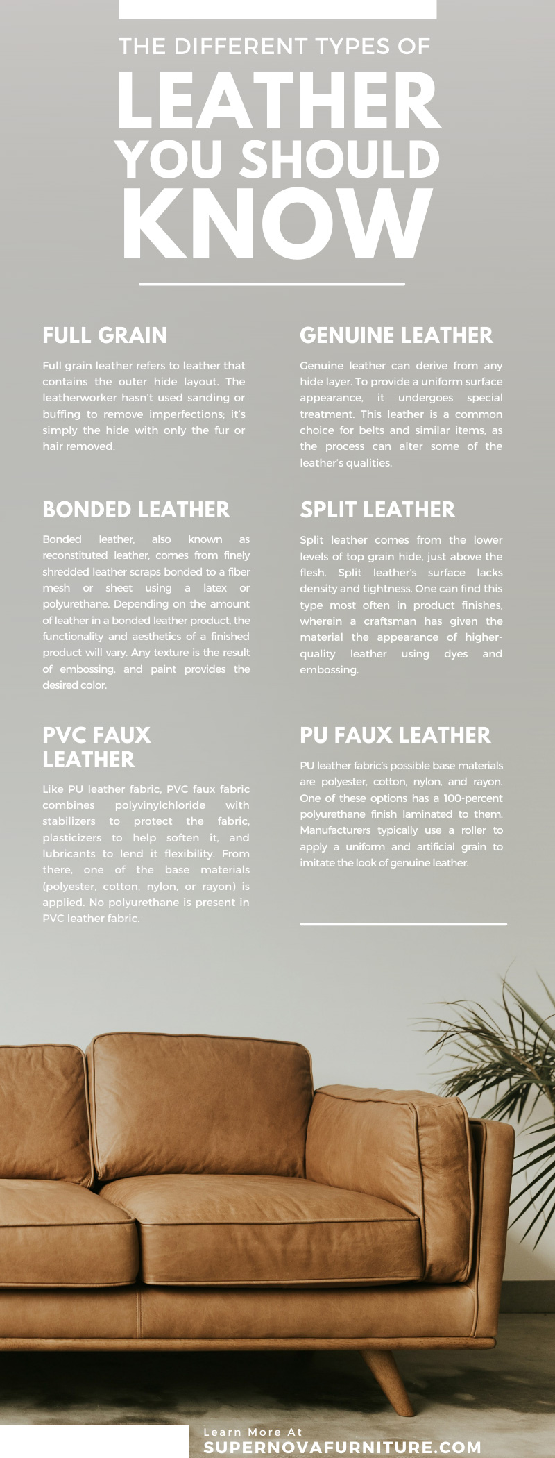 The Different Types of Leather You Should Know