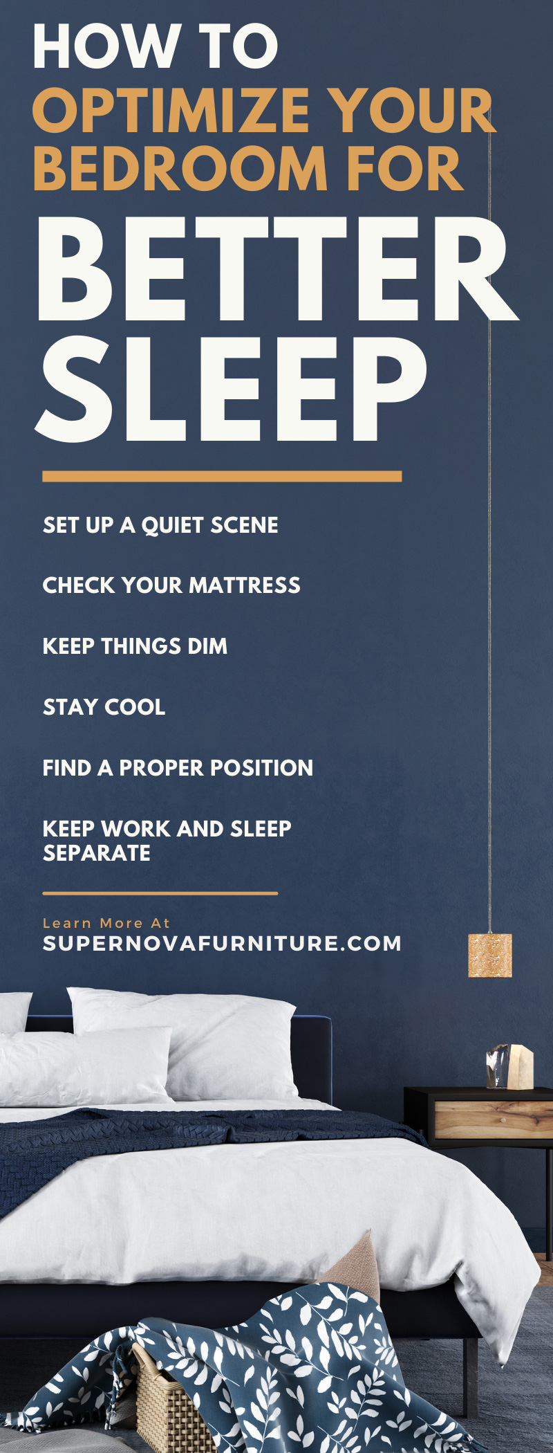 How To Optimize Your Bedroom for Better Sleep