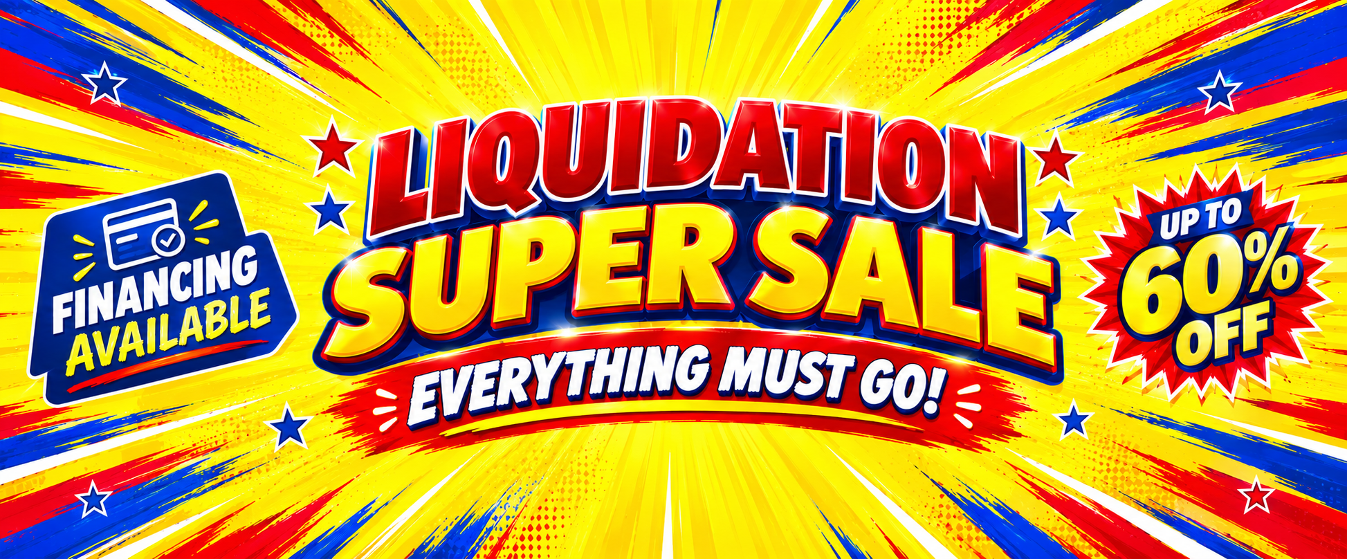 Store Closing & Liquidation Sale - SuperNova Furniture