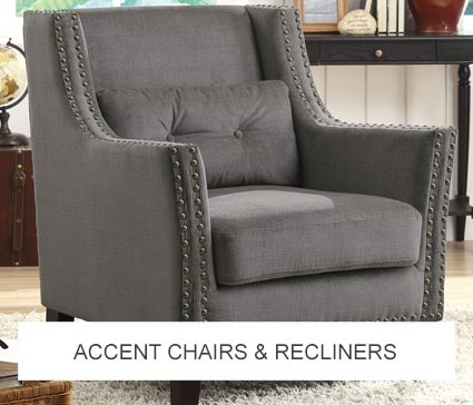 Accent Chairs and Recliners