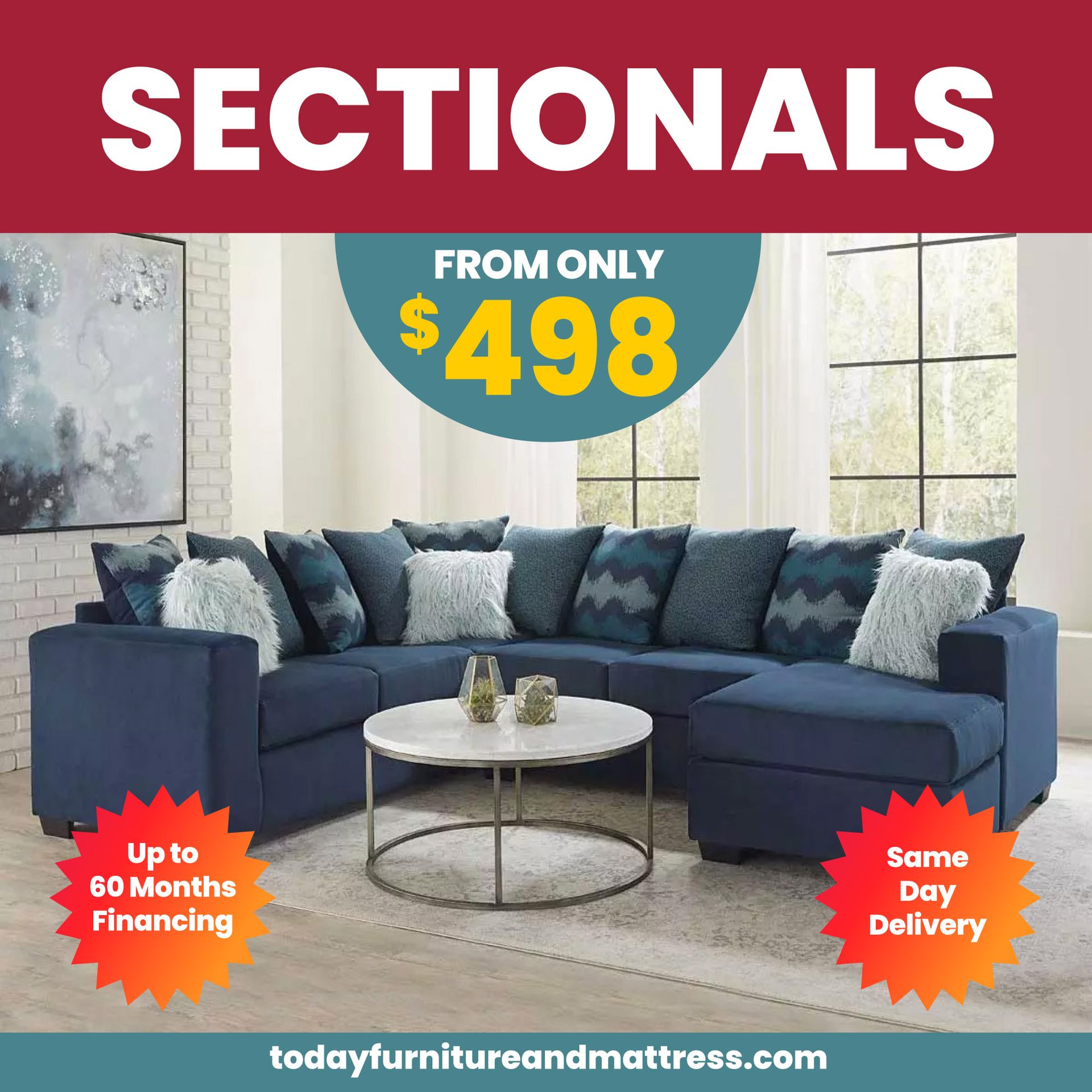 Sectional From Only $498